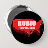 MARC RUBIO 2012 RONDE BUTTON 4,0 CM (Voorkant /achterkant)