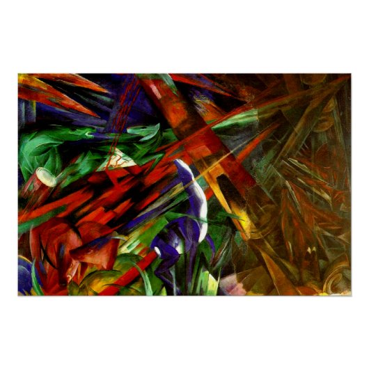 Marc - Tarief van de dieren Perfect Poster (Voorkant)