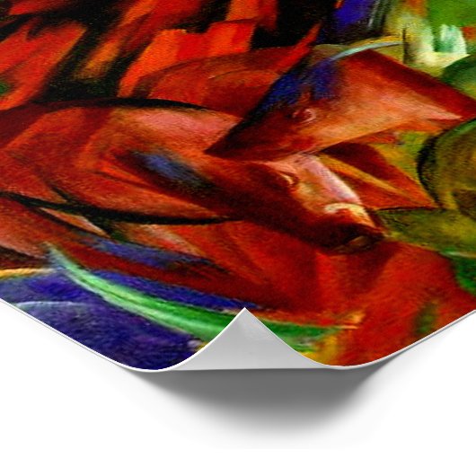 Marc - Tarief van de dieren Poster (Hoek)