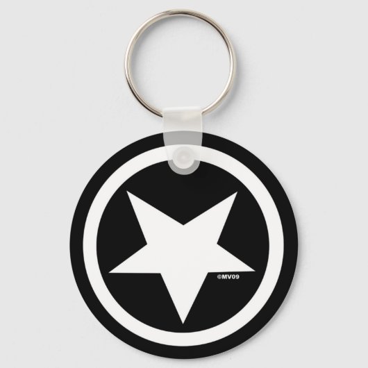 Marc Vachon BLACKSTAR Sleutelhanger (Voorkant)