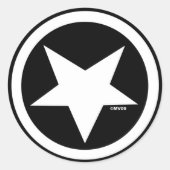 Marc Vachon BLACKSTAR sticker (Voorkant)