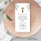 Marcalibros, Recuerdo de Confirmación, Botánico Bedankkaart