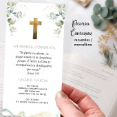 Marcalibros, Recuerdo Primera Comunión Botánico Bedankkaart