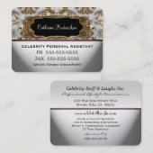 Marcea Personal Assistant Professional Round Edge Visitekaartje (Voorkant / Achterkant)