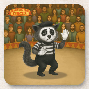 Marcel, civet-mime bier onderzetter