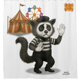 Marcel, civet mime douchegordijn