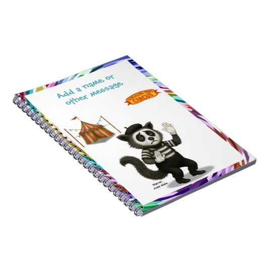 Marcel, civet mime notitieboek (Rechterzijde)