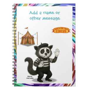 Marcel, civet-mime notitieboek