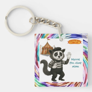 Marcel, civet-mime sleutelhanger