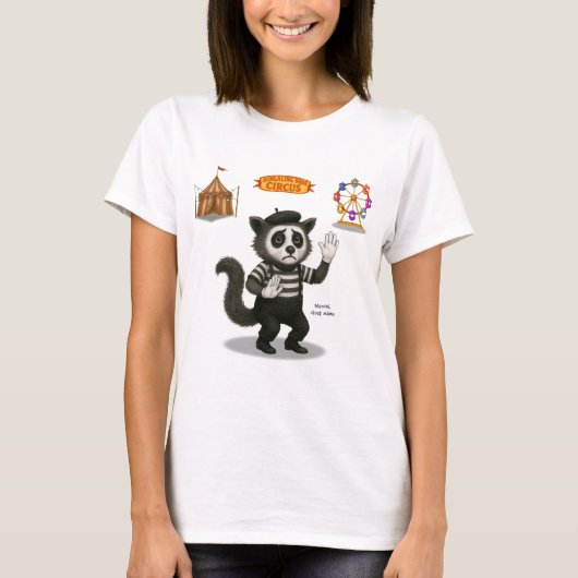 Marcel, civet mime t-shirt (Voorkant)