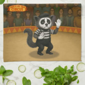 Marcel, civet-mime theedoek (Gevouwen)