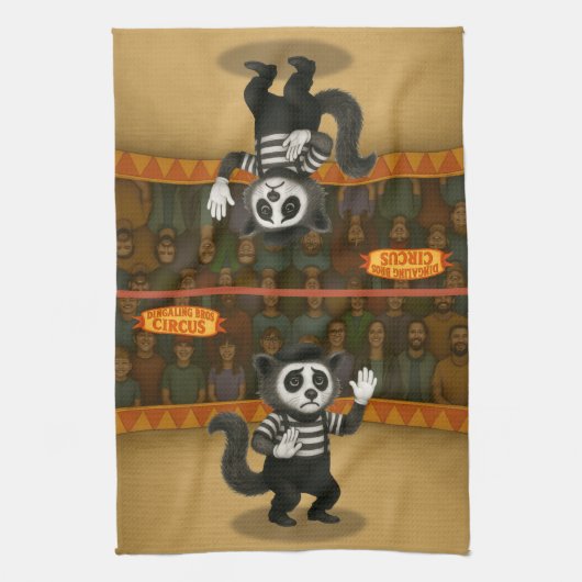 Marcel, civet-mime theedoek (Verticaal)