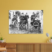 Marcel (d.1903) en Louis (1877-1944) Renault driv Canvas Afdruk (Insitu (Woonkamer))