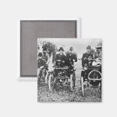 Marcel (d.1903) en Louis (1877-1944) Renault driv Magneet (Voorkant / Achterkant)