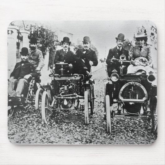 Marcel (d.1903) en Louis (1877-1944) Renault driv Muismat (Voorkant)