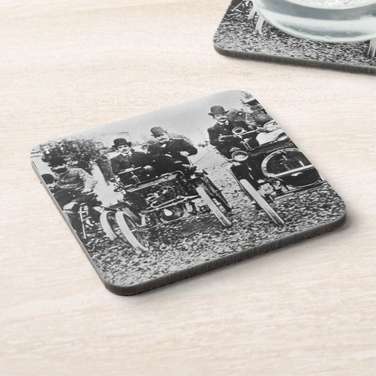 Marcel (d.1903) en Louis (1877-1944) Renault driv Onderzetter (Linkerzijde)