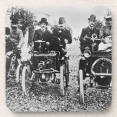 Marcel (d.1903) en Louis (1877-1944) Renault driv Onderzetter (Voorkant)