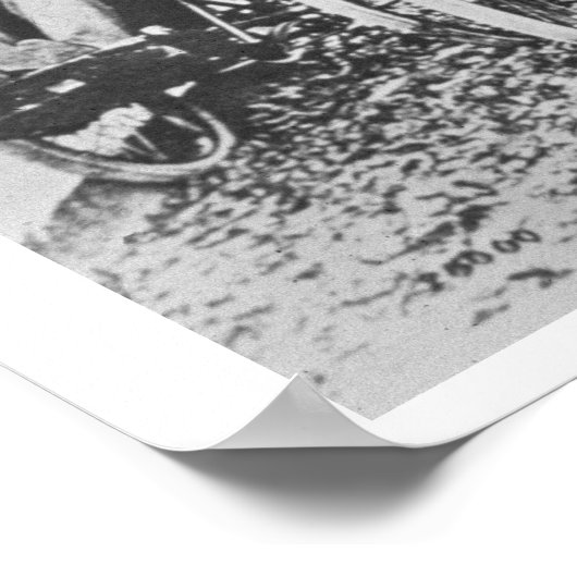 Marcel (d.1903) en Louis (1877-1944) Renault driv Poster (Hoek)