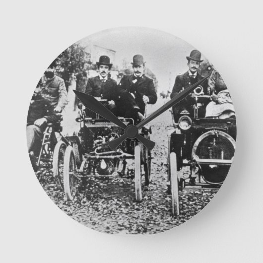 Marcel (d.1903) en Louis (1877-1944) Renault driv Ronde Klok (Voorkant)