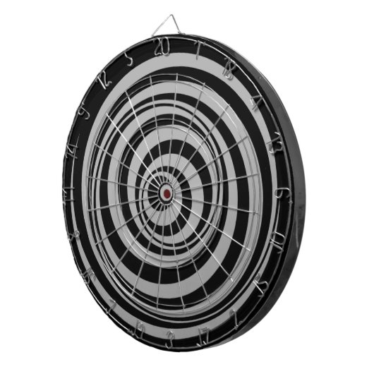 Marcel Duchamp Anémic Cinéma Dart Board Dartbord (Voorkant Rechts)