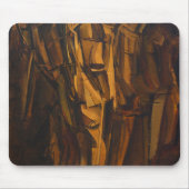 Marcel Duchamp Sad Young Man op een trein Muismat (Voorkant)