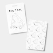 Marcel Duchamp's Fontein R.Mutt 1917 Badge (Voor- en achterkant)