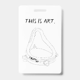 Marcel Duchamp's Fontein R.Mutt 1917 Badge