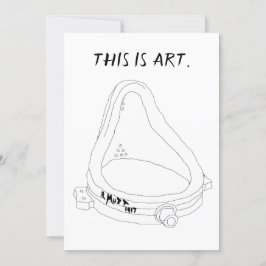 Marcel Duchamp's Fontein R.Mutt 1917 Kaart