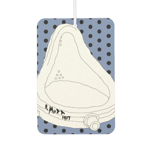 Marcel Duchamp's R.Mutt 1917 fontein Luchtverfrisser (Voorkant)