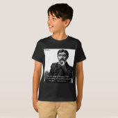 Marcel Proust & beroemd Citaat T-shirt (Voorkant volledig)