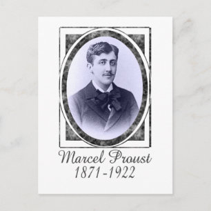Marcel Proust Briefkaart