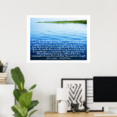 Marcel Proust - Citaat over het LEREN Poster (Thuiskantoor)