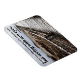 Marcel Proust Inspirerend Quote "New eyes" Flexi Magneet (Rechterzijde)