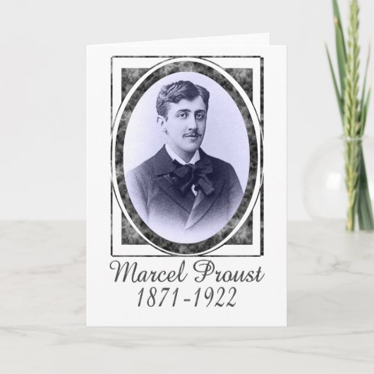 Marcel Proust Kaart (Voorkant)