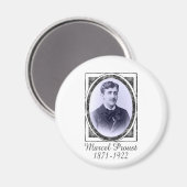 Marcel Proust Magneet (Voorkant / Achterkant)