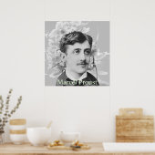 Marcel Proust Poster (Keuken)