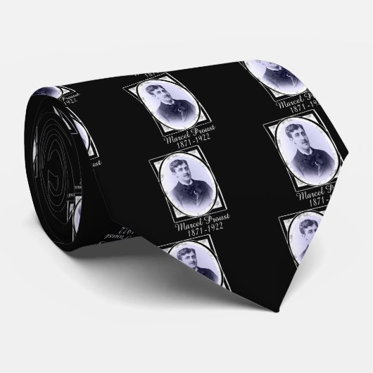 Marcel Proust Stropdas (Opgerold)