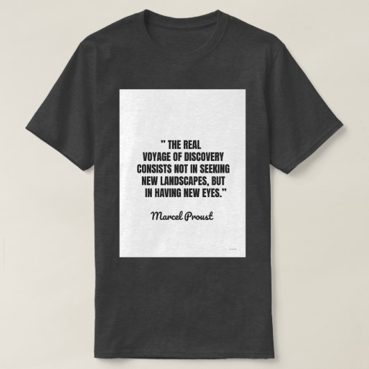 Marcel Proust T-shirt (Design voorkant)