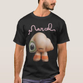 Marcel Shell met schokken op Live Action Klassiek T-shirt (Voorkant)