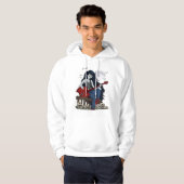 Marceline Adventure Time Vampier Koningin Gothic B Hoodie (Voorkant volledig)