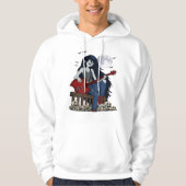 Marceline Adventure Time Vampier Koningin Gothic B Hoodie (Voorkant)