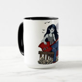 Marceline Adventure Time Vampier Koningin Gothic B Mok (Voorkant links)