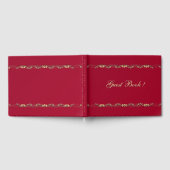 Marcella en Gold Design Guest Book Gastenboek (Volledig)
