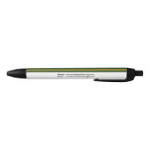 Marcella Essentials Boutique Logo Zwarte Inkt Pen (Bodem)