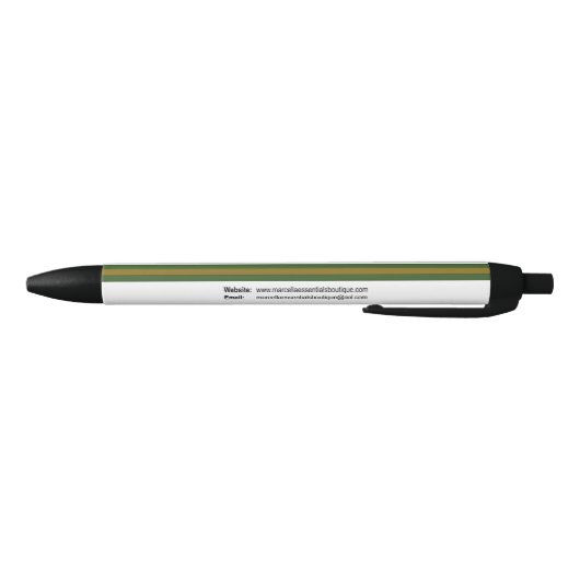 Marcella Essentials Boutique Logo Zwarte Inkt Pen (Bodem)