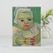 Marcelle Roulin door Vincent van Gogh, Baby shower Kaart (Staand voorkant)