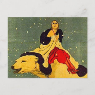 Marcello Dudovich Art Deco Ijsbeer Padova Briefkaart