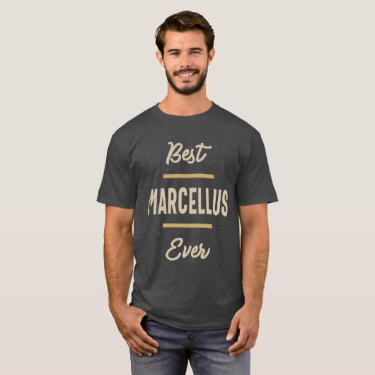 Marcellus Persoonlijke naam T-shirt (Voorkant volledig)