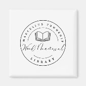 Marcellus Township Wood Memorial Library Magnet (Voorkant)