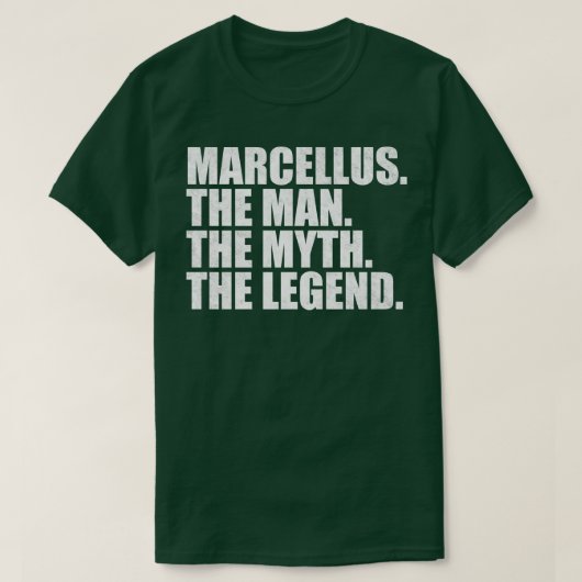 MarcellusMarcellus Naam Marcellus voornaam T-shirt (Design voorkant)